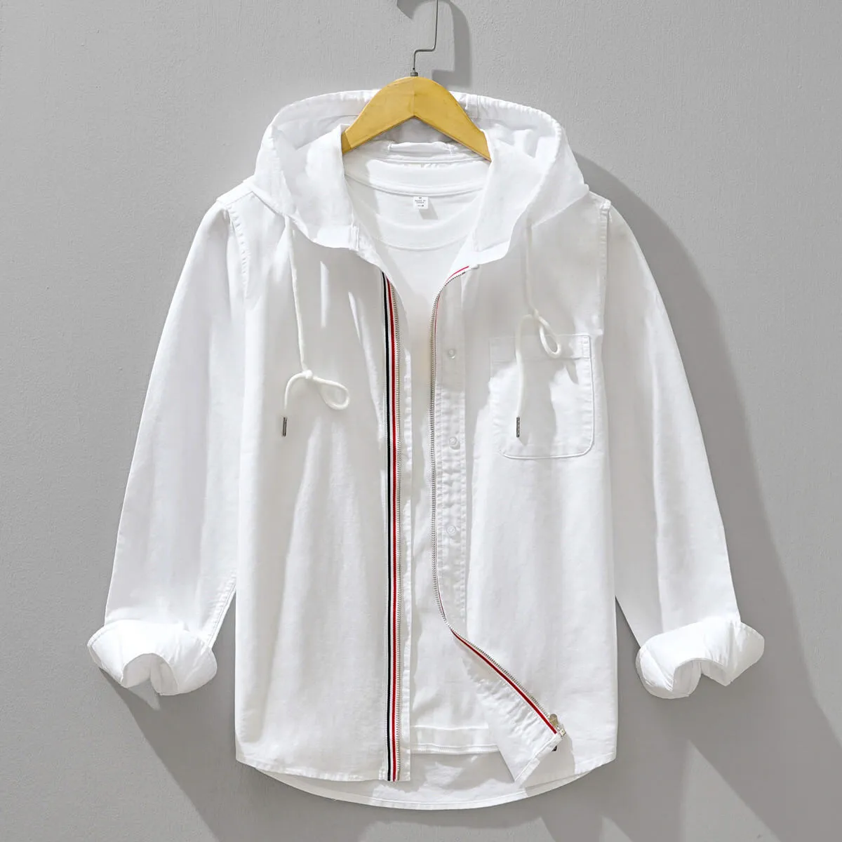 Beckham Cotton-Linen Hoodie