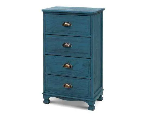 Bedside Table Vintage - Blue