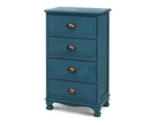 Bedside Table Vintage - Blue