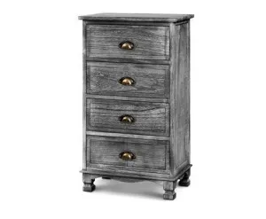 Bedside Table Vintage - Grey