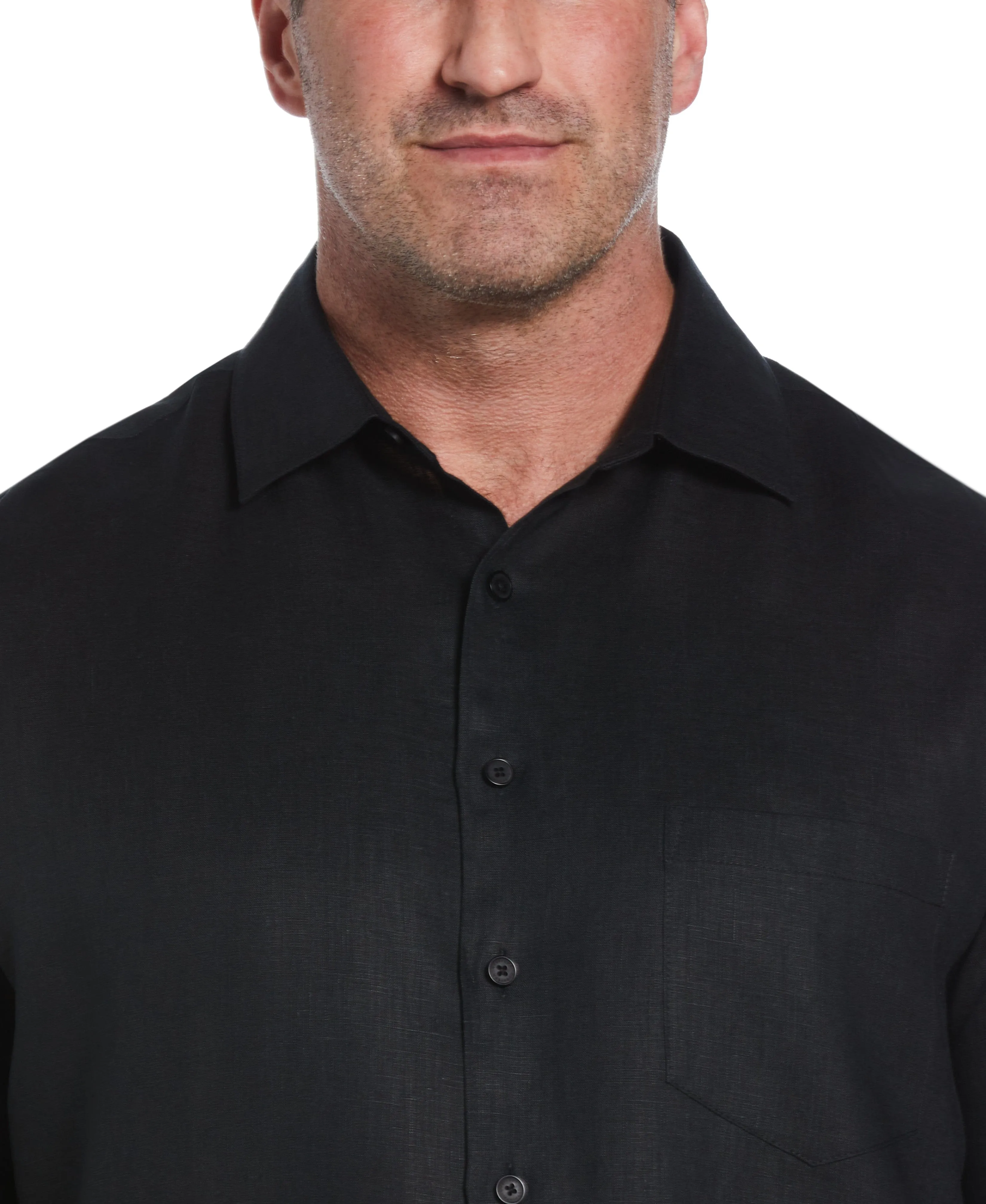 Big & Tall Classic Linen Solid Shirt