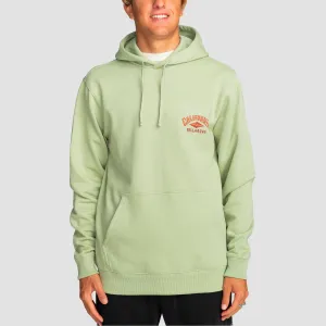 Billabong Arch Dreamy Place Pullover Hoodie Light Sage