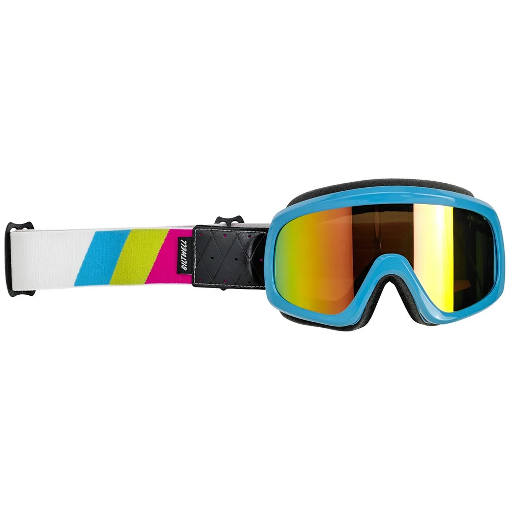 BILTWELL OVERLAND 2.0 GOGGLE [TRI-STRIPE JETBOAT]