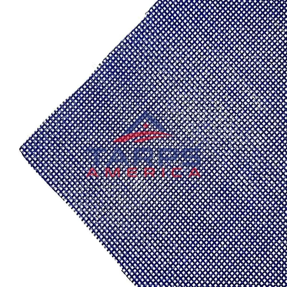 Blue 8 oz. Medium Duty Vinyl Coated Mesh Tarp by ShadeMax®