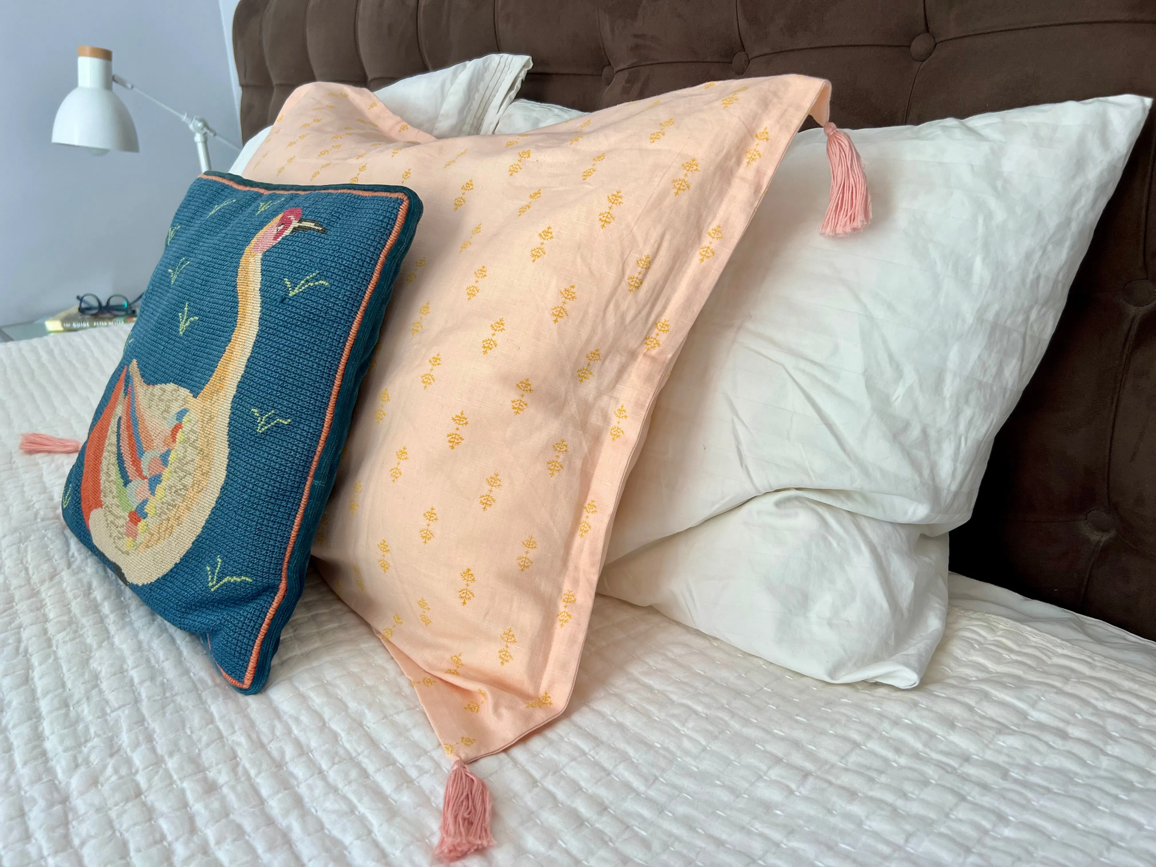 Blush Staghorn Pillow Sham