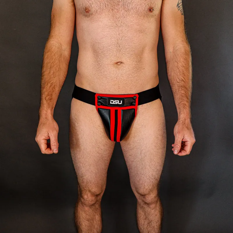 BOLD Harness & Jock Bundle - Red   FREE Socks