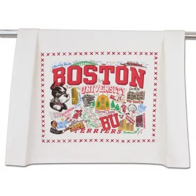 Boston University Collegiate Dish Towel