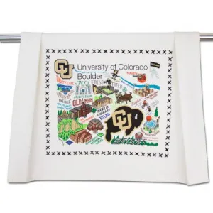 Boulder University of Colorado Collegiate Dish Towel
