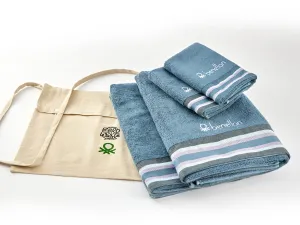 Boutique Bamboo Cotton Bath Combo - Pack of 4