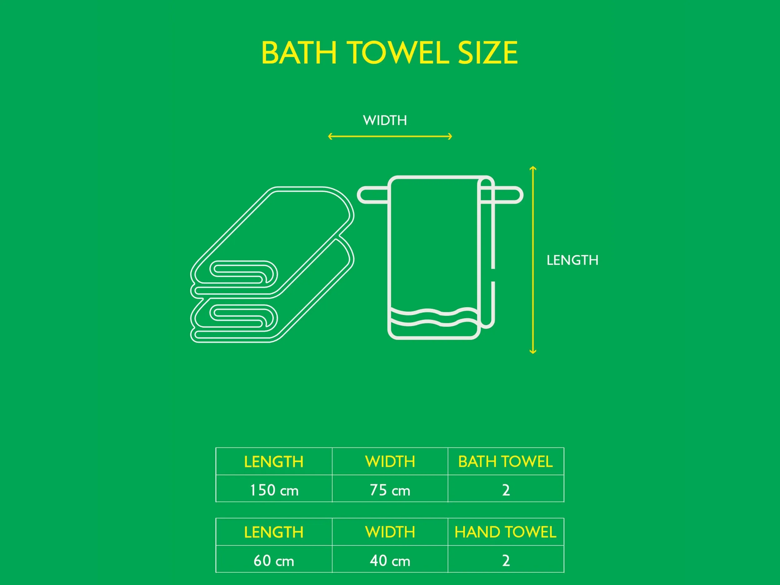 Boutique Bamboo Cotton Bath Combo - Pack of 4