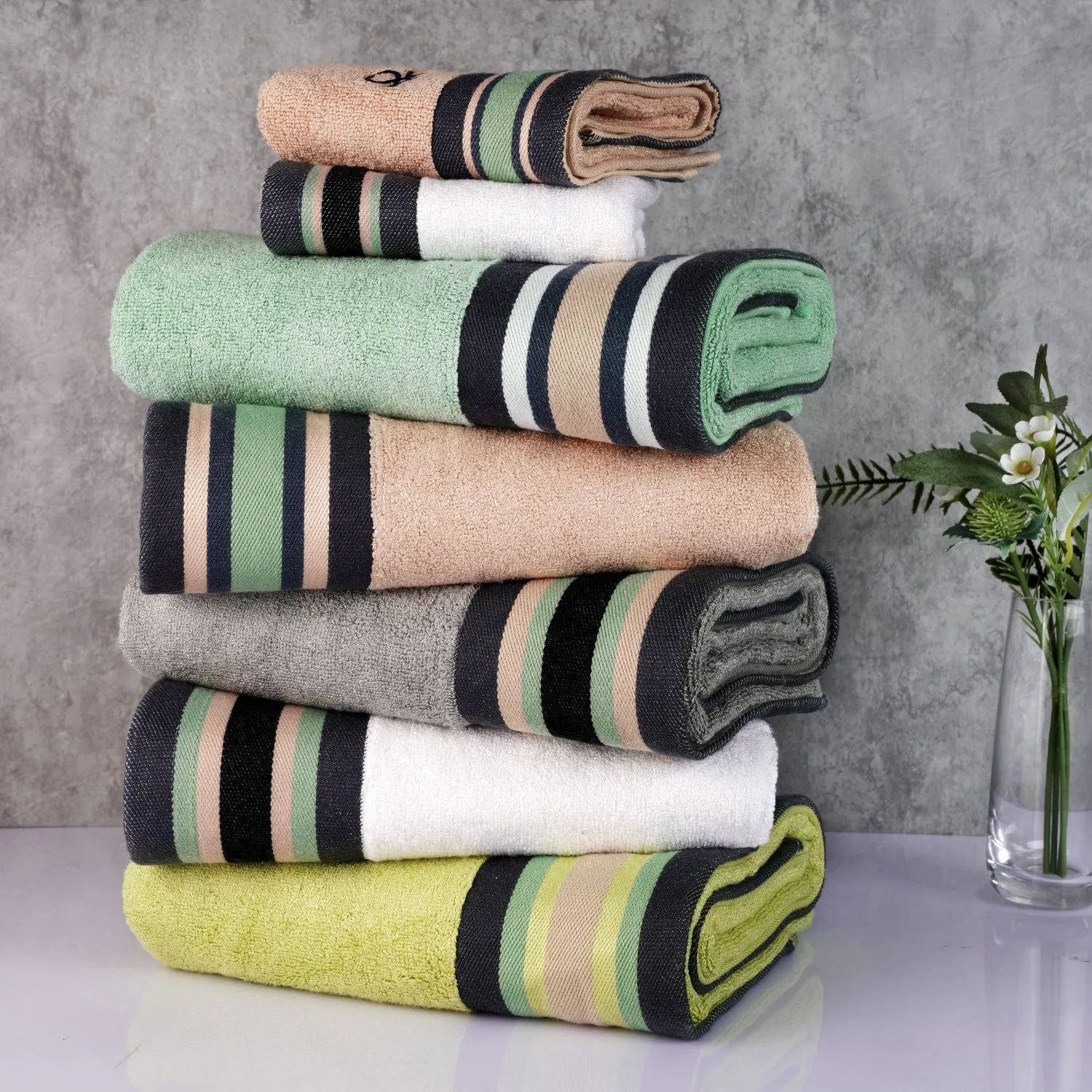 Boutique Bamboo Cotton Bath Towel