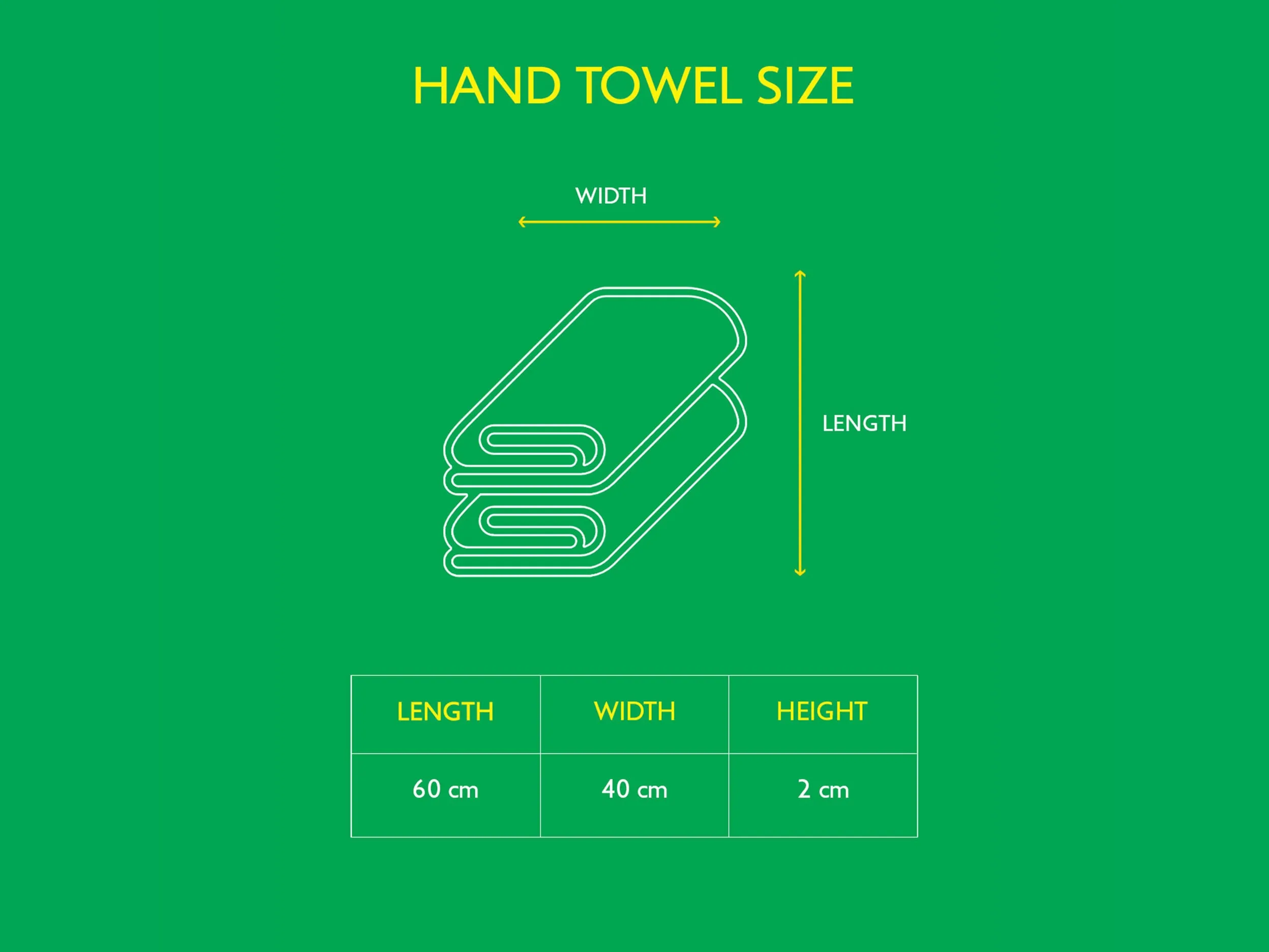 Boutique Bamboo Cotton Hand Towel - Pack of 2