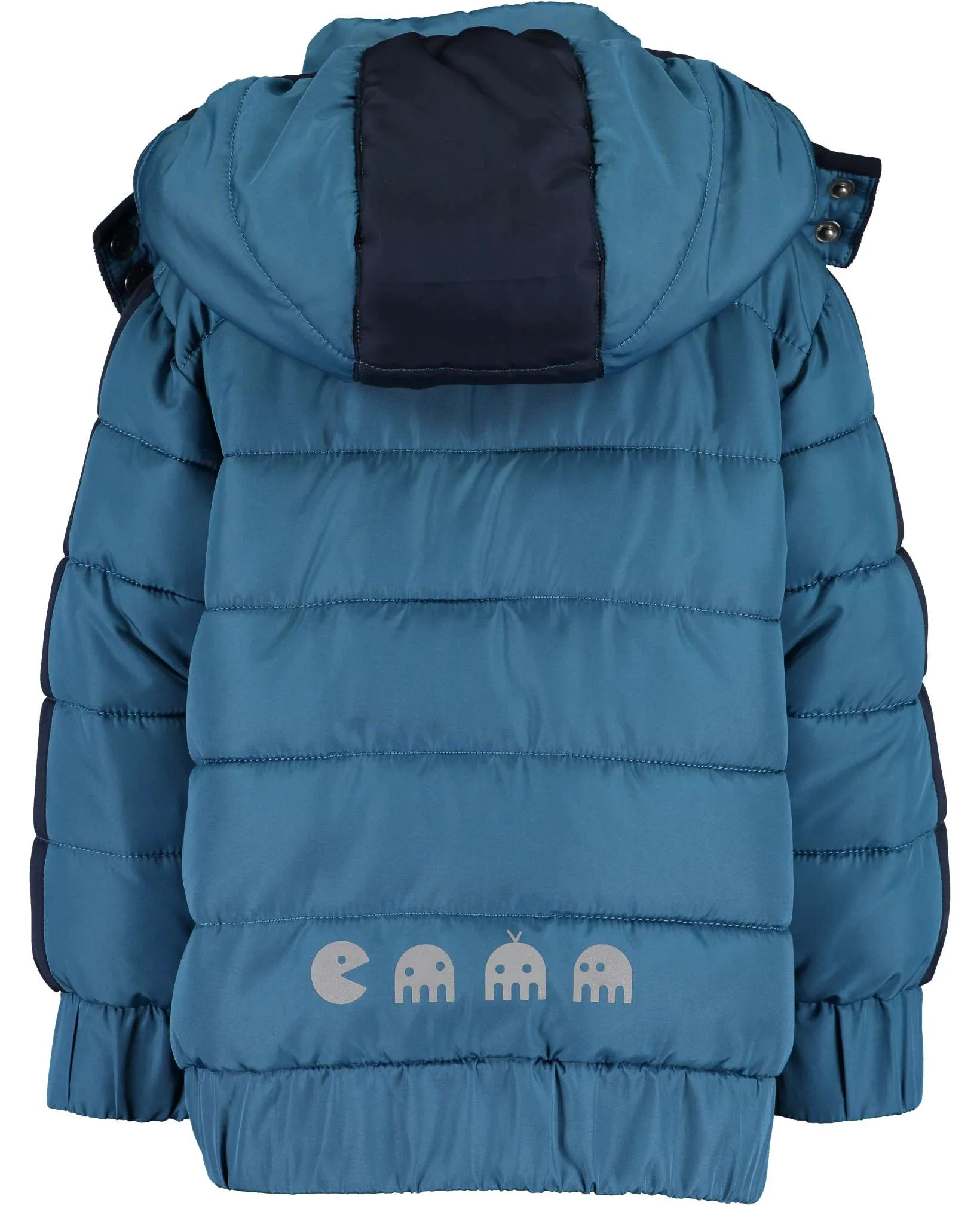Boys High Neck Woven Hooded Jacket