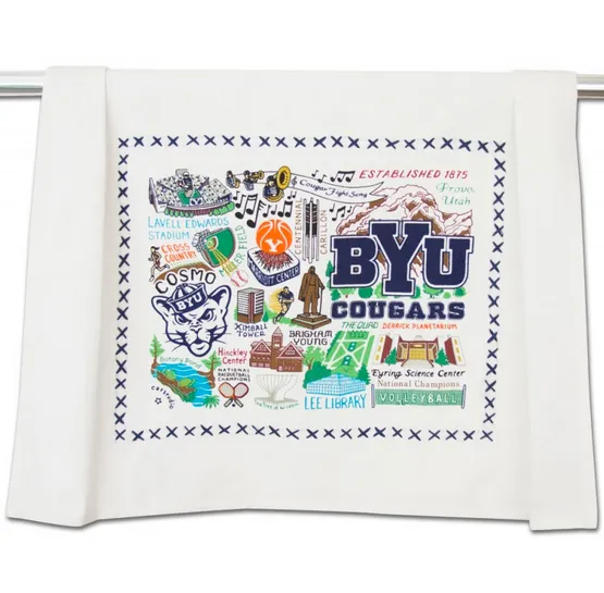 Brigham Young University Collegiate Dish Towel