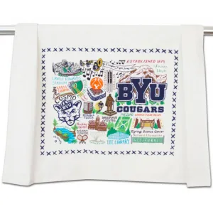 Brigham Young University Collegiate Dish Towel