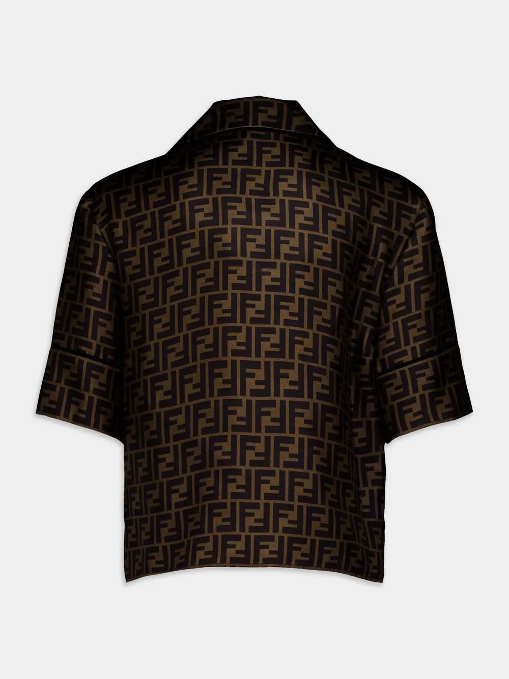 Brown Silk Pyjamas