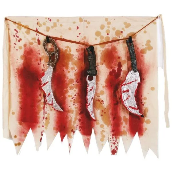 Butcher Apron With Knives