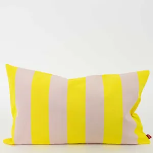 Carla Pillow 30 x 50 Yellow / Light Pink