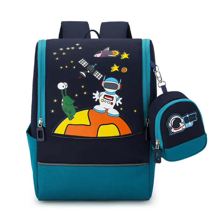Cartoon Children's Backpack Kindergarten Primary School Students