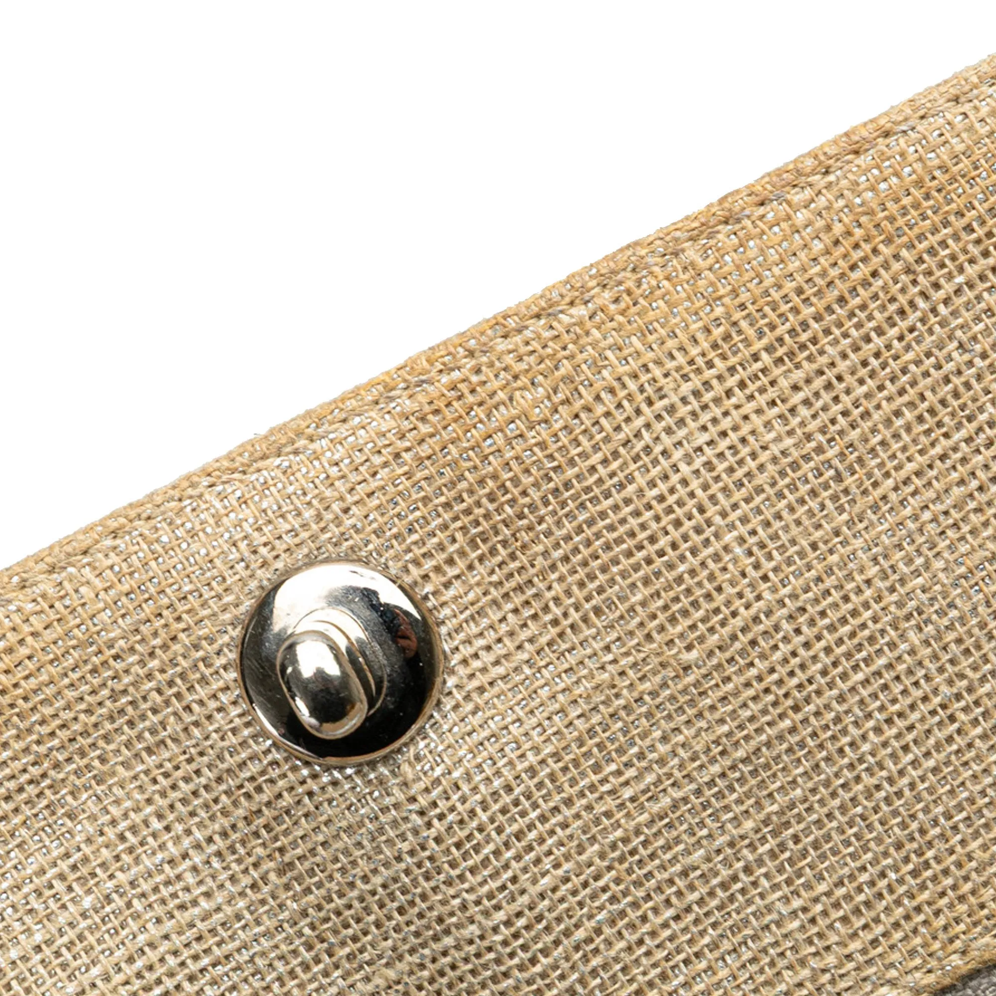 CC Stitched Linen Chain Tote