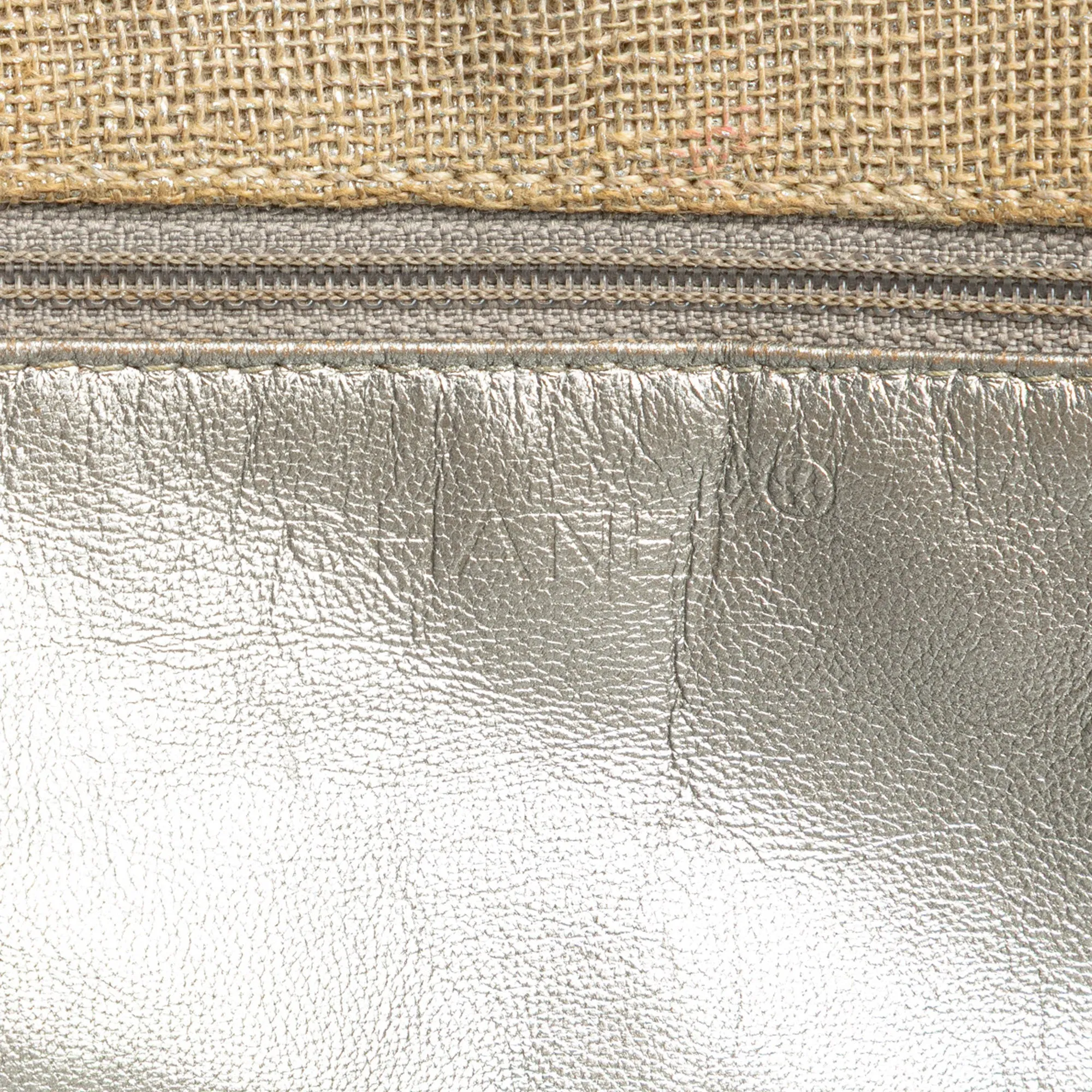 CC Stitched Linen Chain Tote