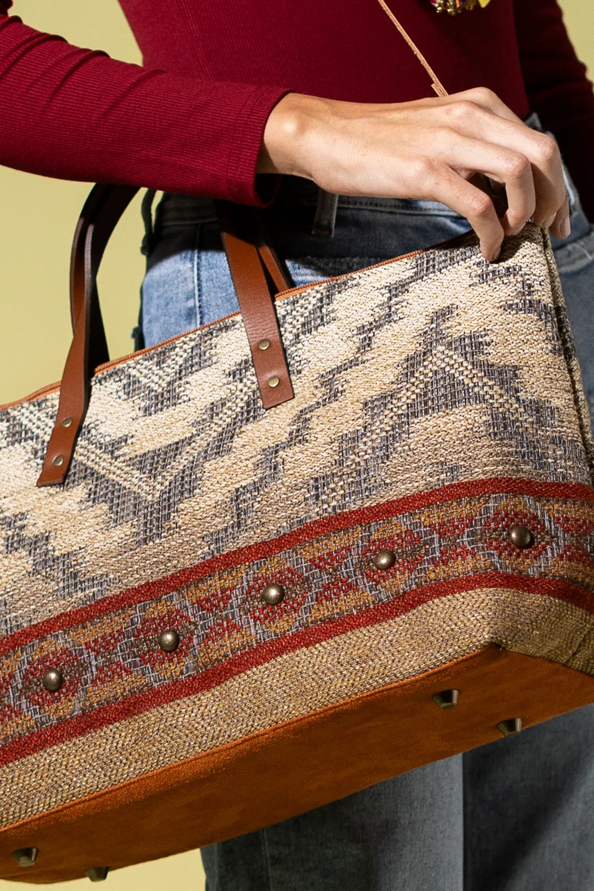 Chapparal Buddy Handcrafted Carryall Tote Bag