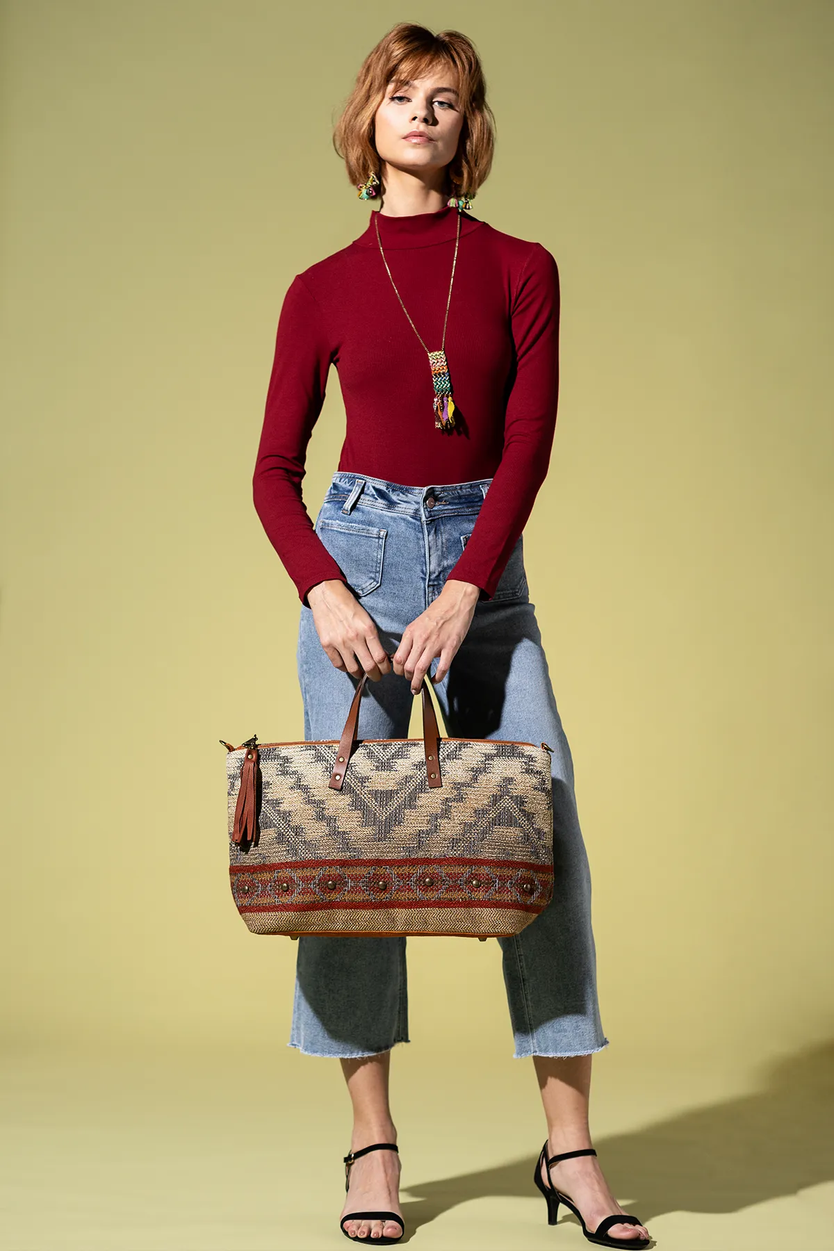 Chapparal Buddy Handcrafted Carryall Tote Bag