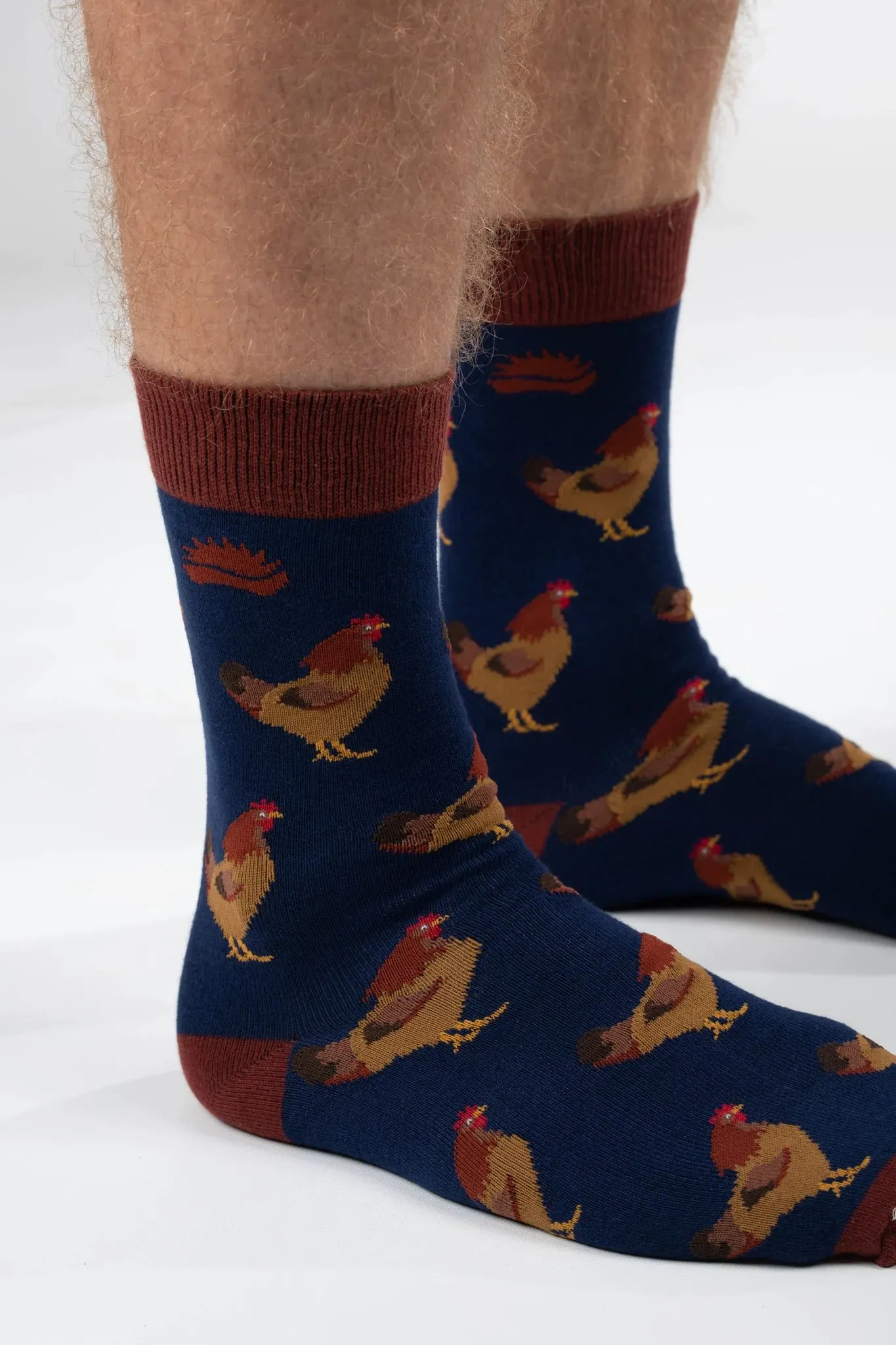 Chicken Bamboo Socks by Hedgy Socks