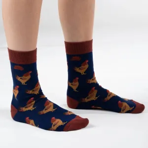 Chicken Bamboo Socks by Hedgy Socks