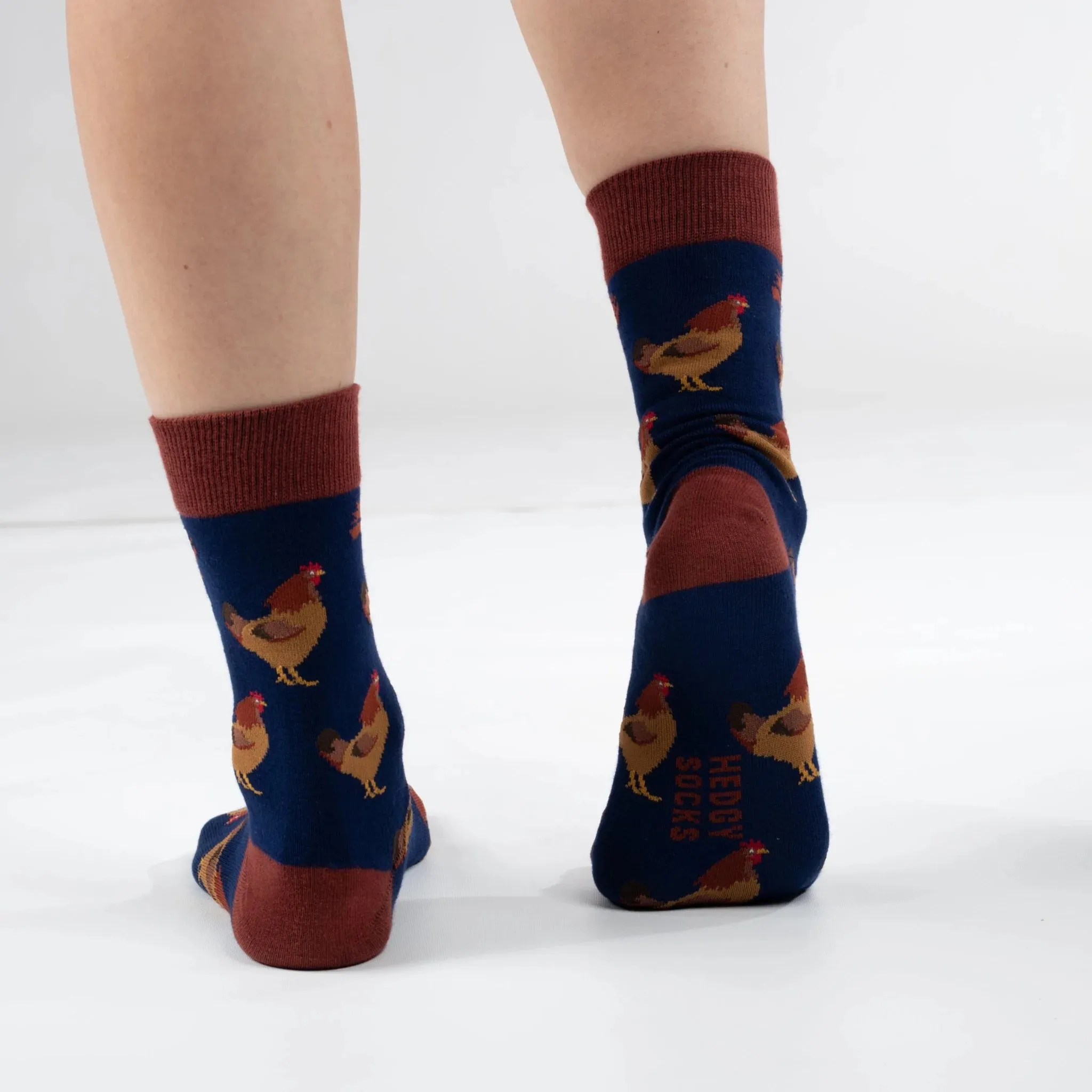 Chicken Bamboo Socks by Hedgy Socks