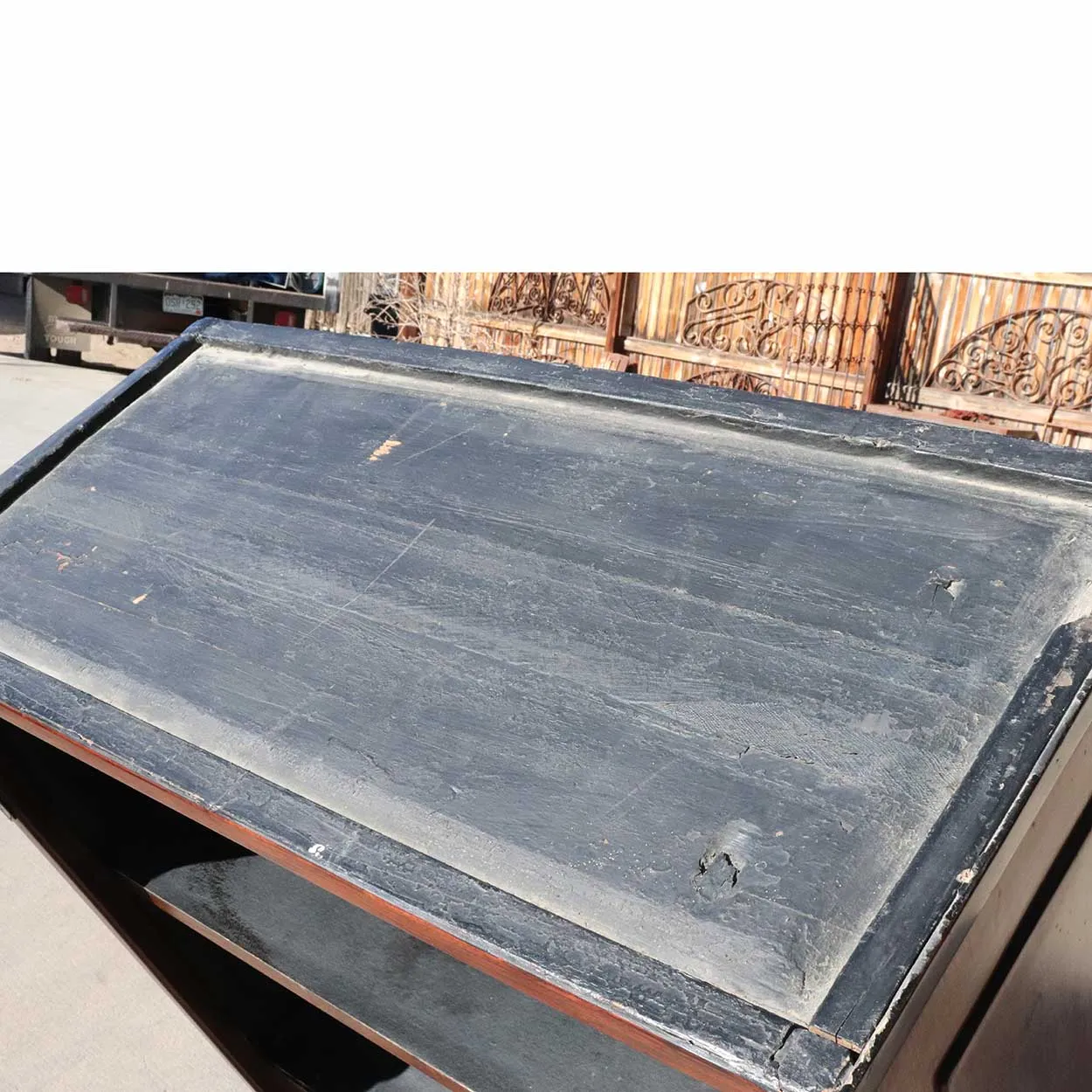 Chinese Qing Rosewood and Burled Hardwood Cabinet
