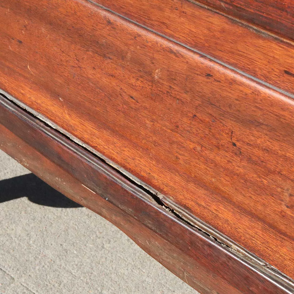 Chinese Qing Rosewood and Burled Hardwood Cabinet