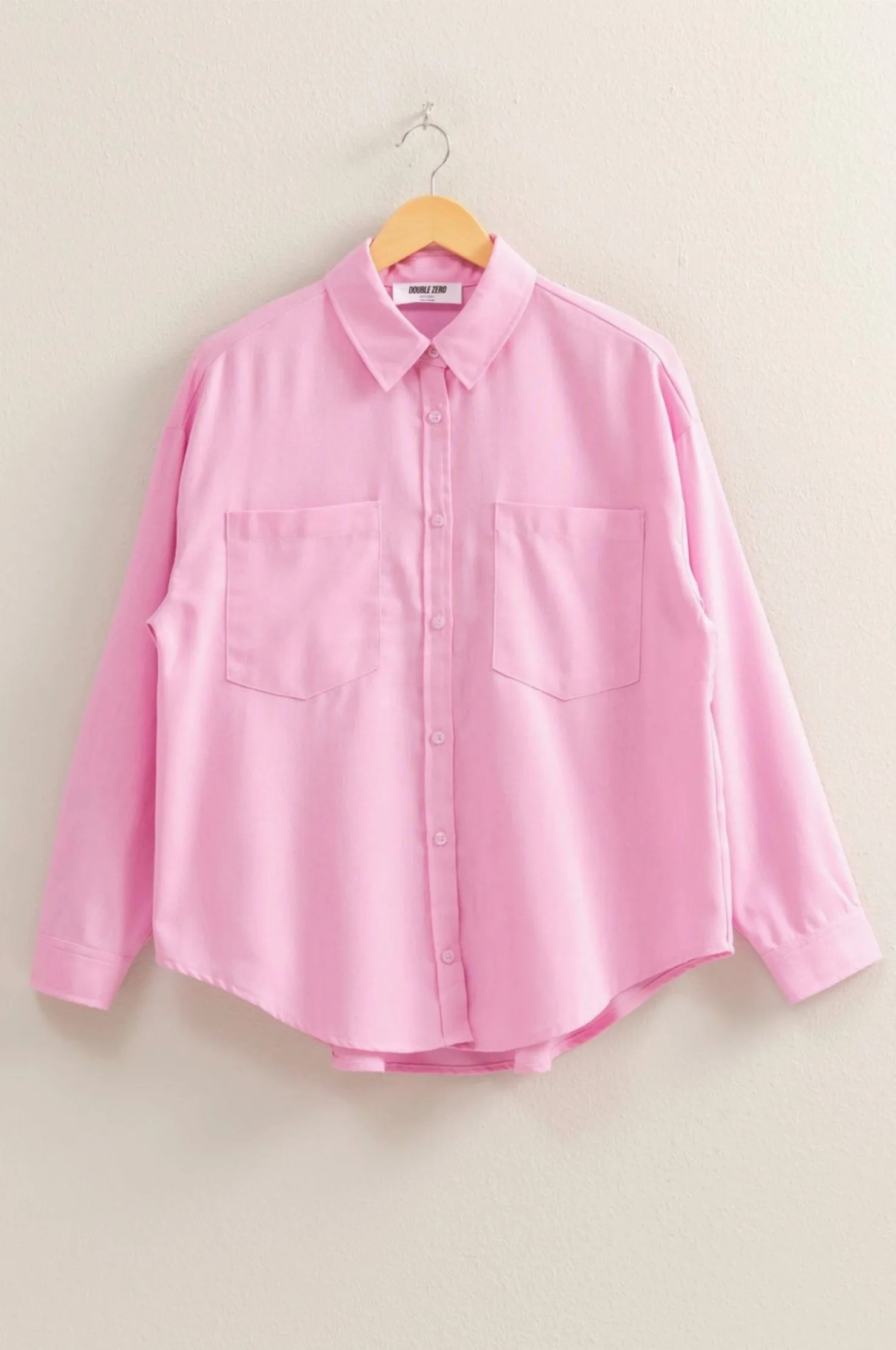 Chloe Sand Washed Shirt- Three Colors