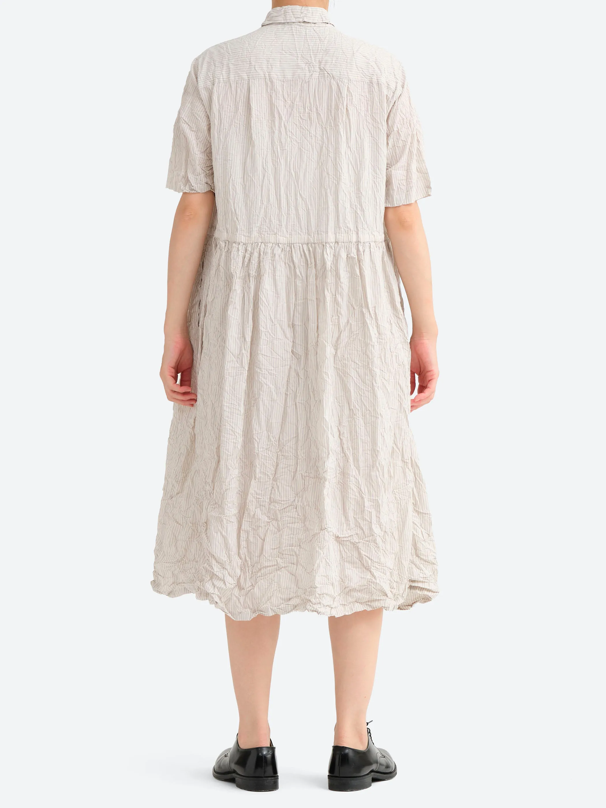 C/L Stripe Short Sleeve Dress