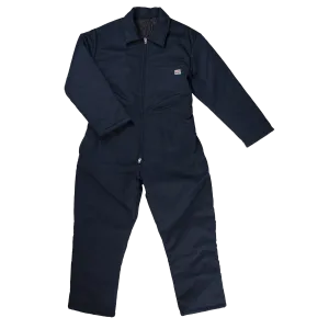 CL71211-XXL-Navy Coveralls Work King Twill Lined