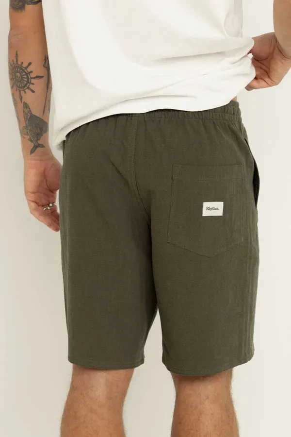 Classic Linen Jam Textured Shorts