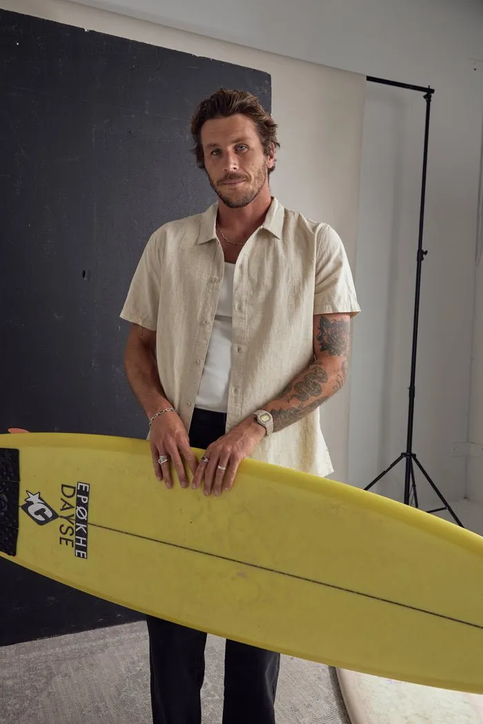 CLASSIC LINEN SS SHIRT