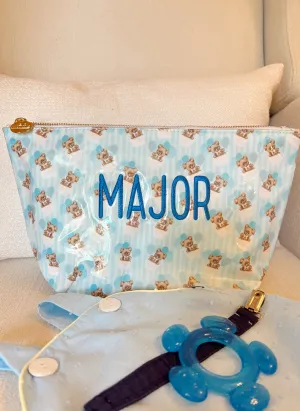 Clear Coat Bag - Blue