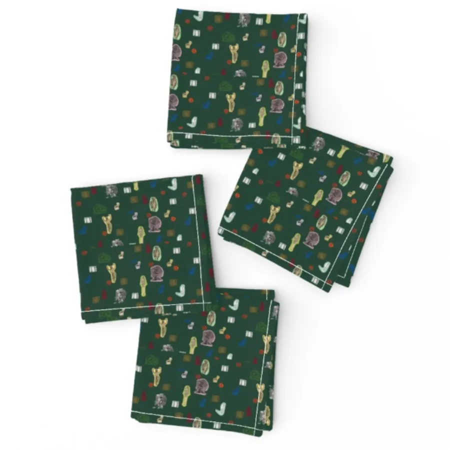 Cocktail Napkins <br/> The Great Mother, Spruce