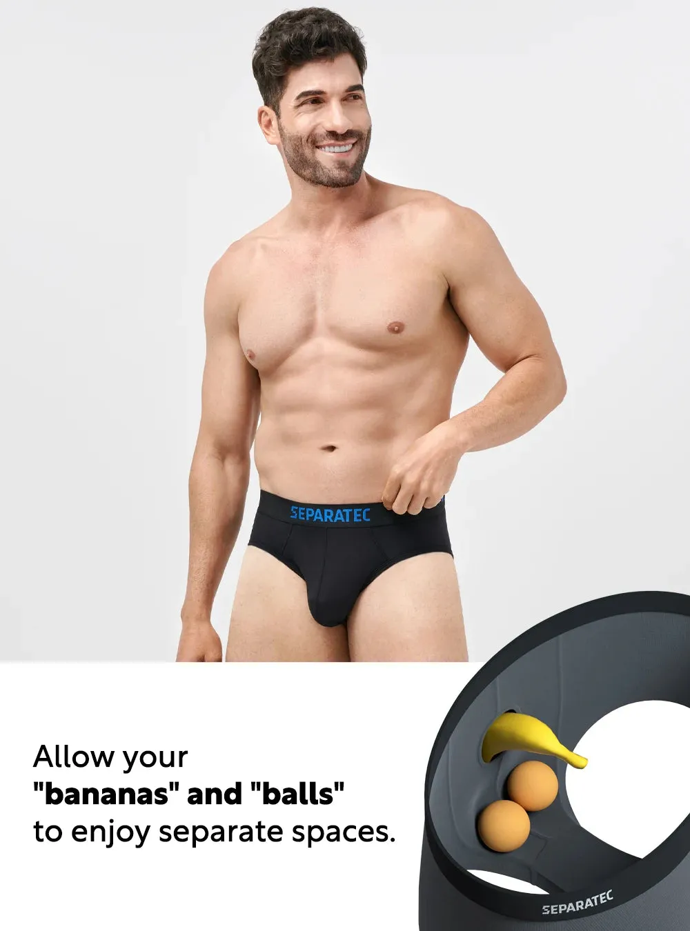 Colorful Bamboo Rayon Silk Touch Briefs 7 Pack