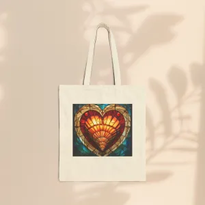 Cotton Canvas Tote Bag - My Heart