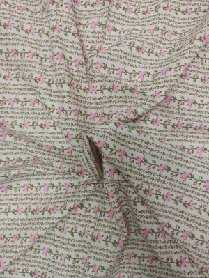 Cotton Linen Flax Digital Printed Fabric