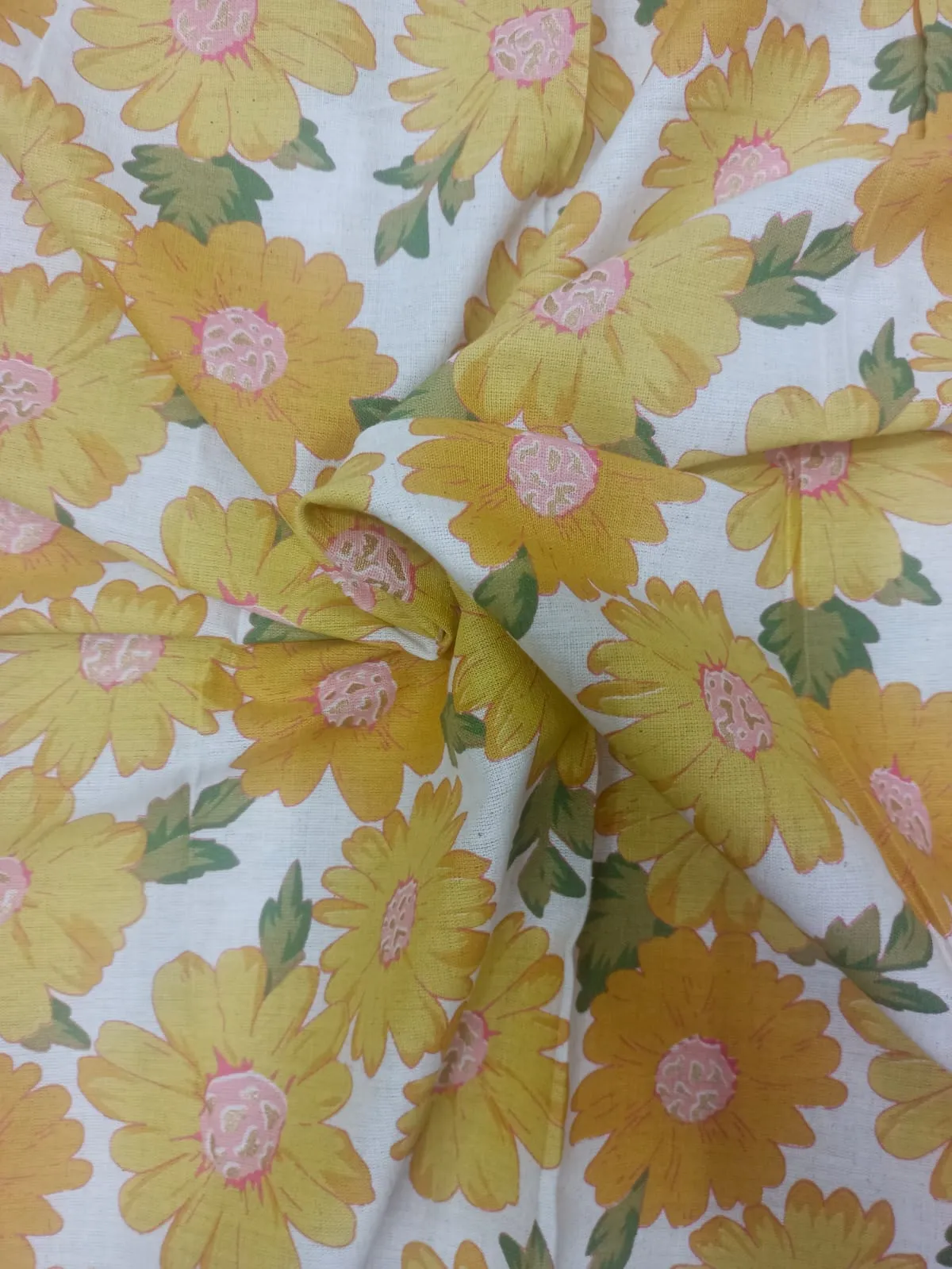 Cotton Linen Flax Digital Printed Fabric
