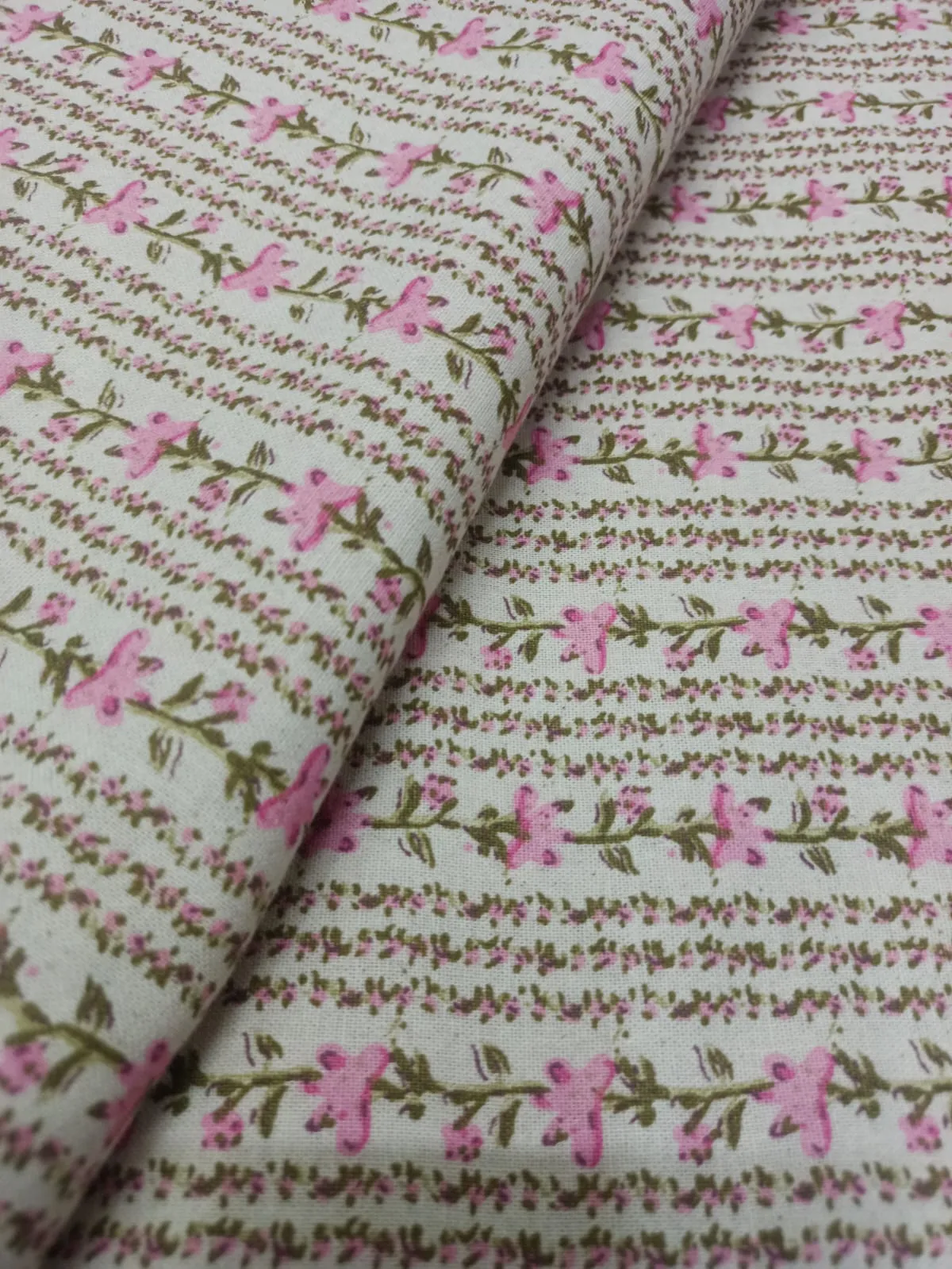 Cotton Linen Flax Digital Printed Fabric
