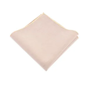 Cotton Mauve Pocket Square