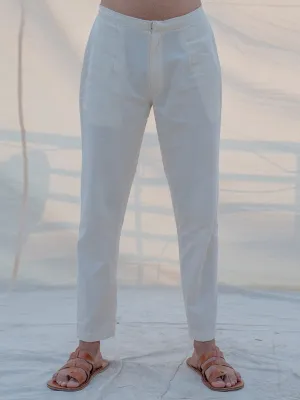 Cotton X Linen Trouser