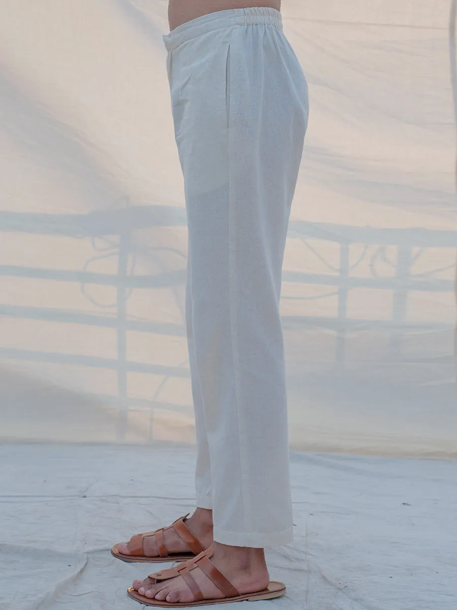 Cotton X Linen Trouser