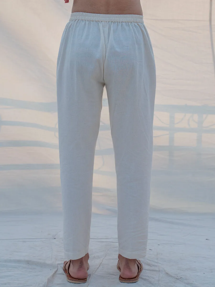 Cotton X Linen Trouser