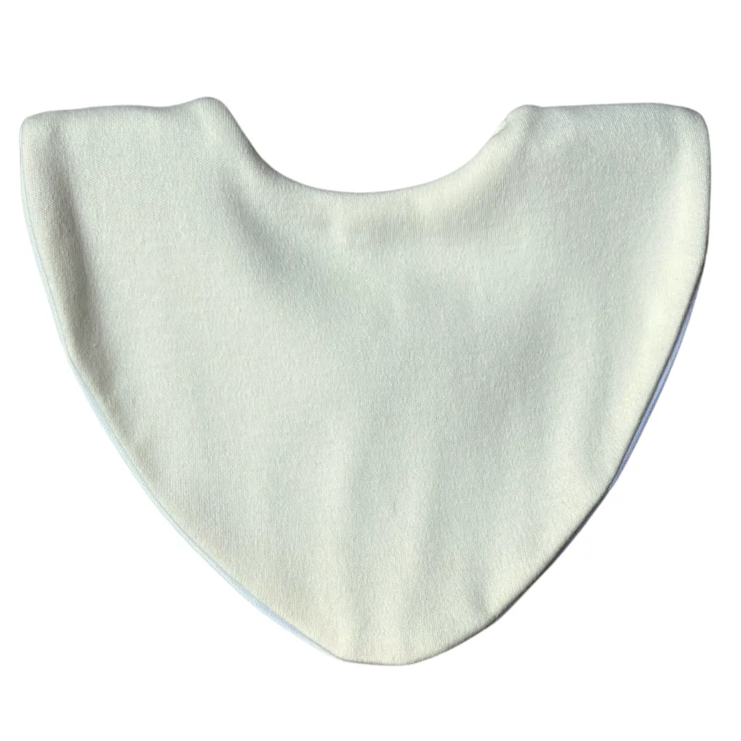Cream Waterproof Dribble Bib