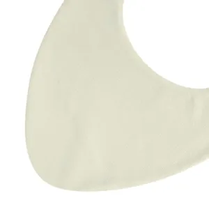 Cream Waterproof Dribble Bib